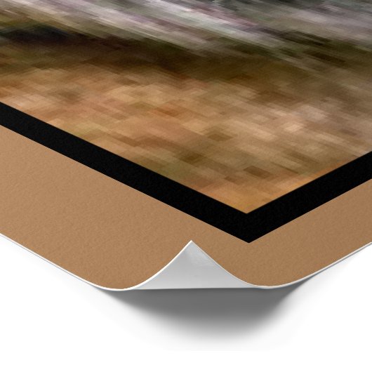 Tigers Lovers Art Poster (Ecke)