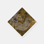 Tigers Paper Napkin Serviette (Ecke)