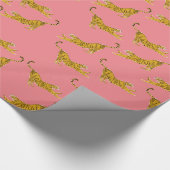 Tigers Pattern Geschenkpapier (Ecke)