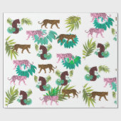 Tigers Pattern Geschenkpapier (Flach)