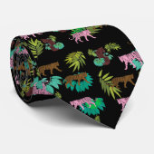 Tigers Pattern Krawatte (Gerollt)