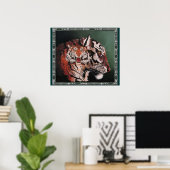 Tigers Poster (Heimbüro)