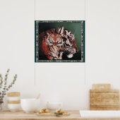 Tigers Poster (Küche)