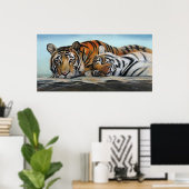 Tigers Poster (Heimbüro)