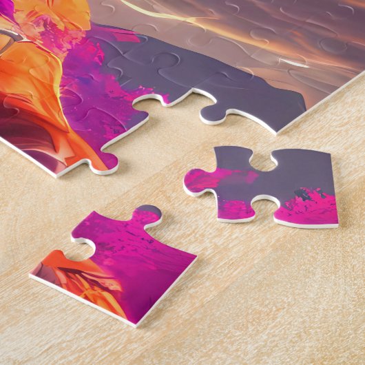 Tigers Psychedelic Dreams Puzzle (Seite)