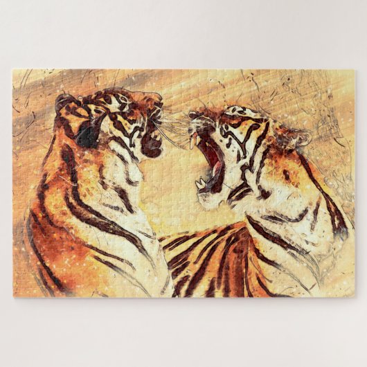 Tigers Puzzle (Horizontal)