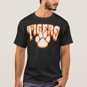 Tigers Schulgeist-Maskottchen Zurück zur Schule T-Shirt