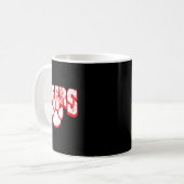 Tigers Schulgeist Zurück zur Schule R Kaffeetasse (Vorderseite Links)