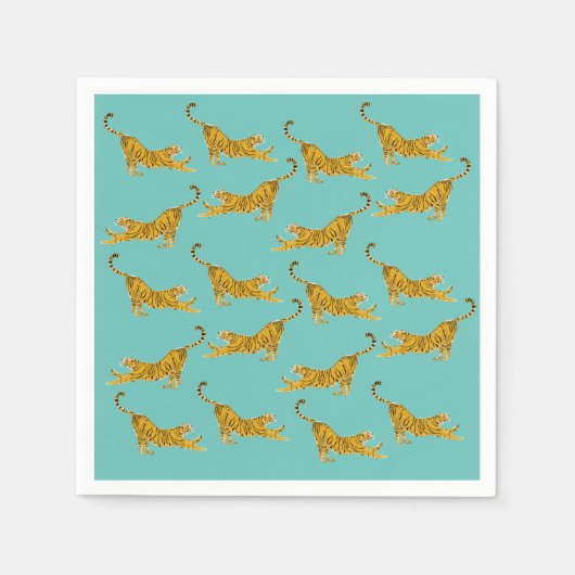 Tigers Serviette (Vorderseite)