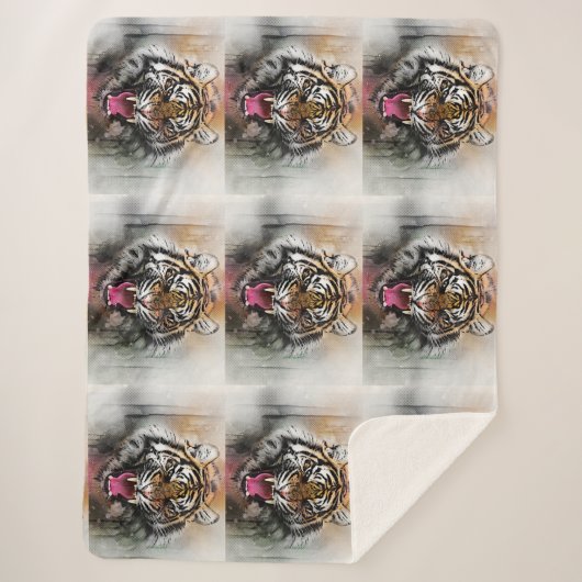 Tigers Sherpadecke (Vorderseite)