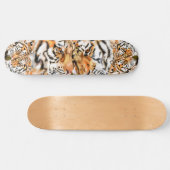Tigers + skateboard (Horizontal)