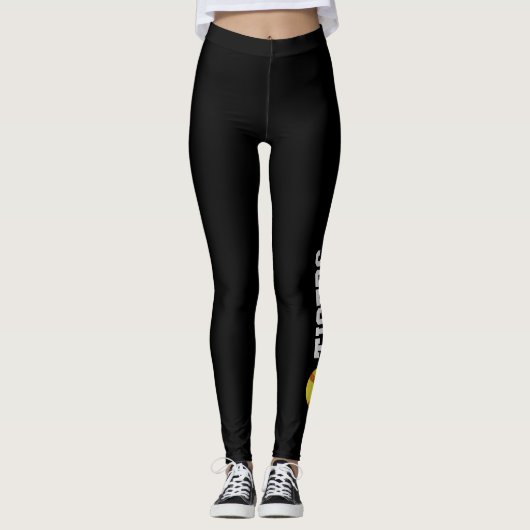 Tigers Softball Leggings (Vorderseite)