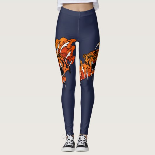 Tigers Sports Football Basketball Baseball Legging Leggings (Vorderseite)