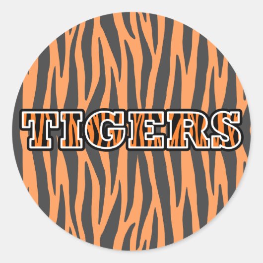 Tigers Sticker (Vorderseite)