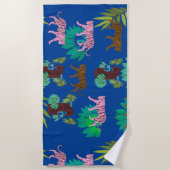 Tigers Strandtuch (Vorderseite)