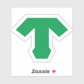 Tigers T Vinyl Sticker (Blatt)