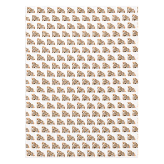 Tigers - tischdecke (Vorderseite)