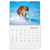 Tigers Wall Calendar Kalender (Feb 2027)