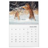 Tigers Wall Calendar Kalender (Jan 2026)