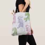 Tigers Wasserfarbmuster Tasche (Von Nahem)