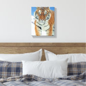 Tigerschneegebirge Winterlandschaft Foto Leinwand (Insitu (Schlafzimmer))
