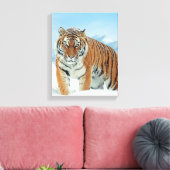 Tigerschneegebirge Winterlandschaft Foto Leinwand (Insitu (Wohnzimmer))