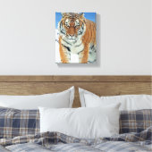 Tigerschneegebirge Winterlandschaft Foto Leinwand (Insitu (Schlafzimmer))