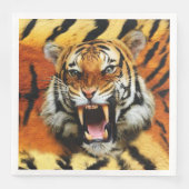 Tigerschrei Serviette (Vorderseite)