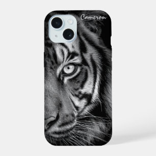 Tigerschutzhülle – Anpassbar iPhone 15 Hülle