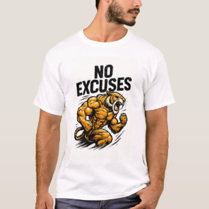 Tigerschwanz mit Muskel T-Shirt