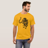 Tigerschwarzes und -GELB T-Shirt (Vorne ganz)