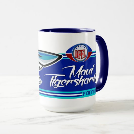 Tigersharks Tasse (VorderseiteRechts)