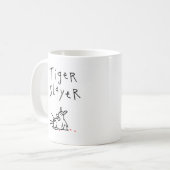 TigerSlayer Kaffeetasse (Vorderseite Links)
