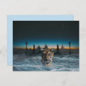 Tigerspirituose Postkarte (Vorne/Hinten)