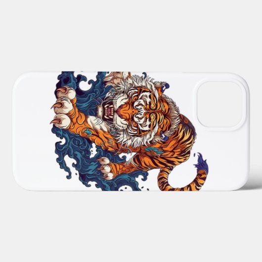 Tigersprung Case-Mate iPhone Hülle (Rückseite (Horizontal))