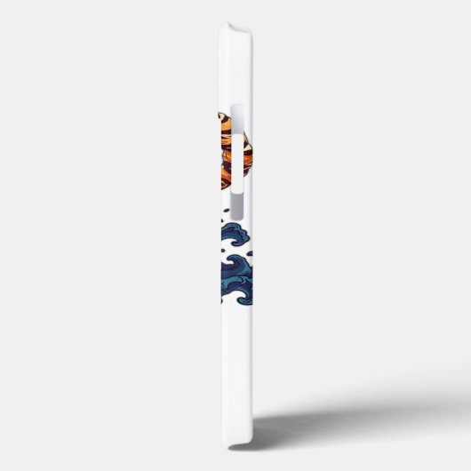 Tigersprung Case-Mate iPhone Hülle (Rückseite / Links)