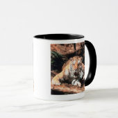 Tigerstillstehen Tasse (VorderseiteRechts)