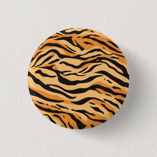 Tigerstreifen Button (Vorderseite)