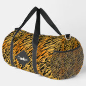 Tigerstreifen Duffle Bag (Rechte Ecke)