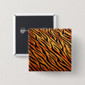 Tigerstreifen Fellmuster Button (Vorne & Hinten)