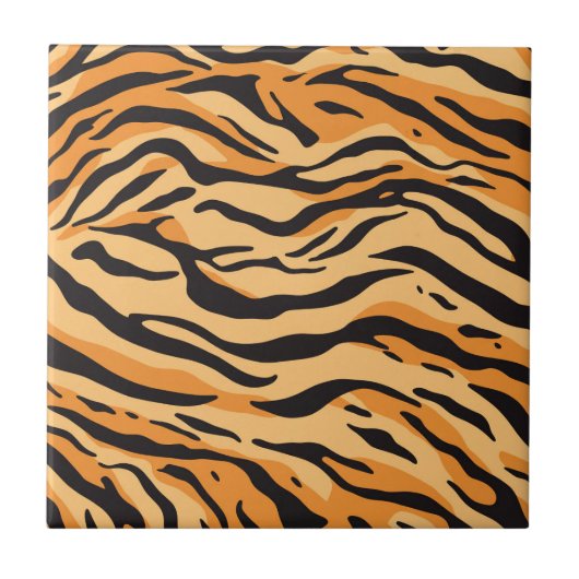 Tigerstreifen Fliese (Vorderseite)