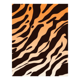 Tigerstreifen Fotodruck