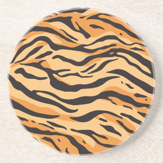 Tigerstreifen Getränkeuntersetzer (Vorne)