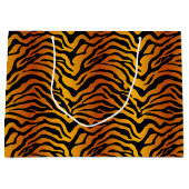 Tigerstreifen Große Geschenktüte (Vorderseite)