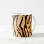 Tigerstreifen Kaffeetasse (VorderseiteRechts)
