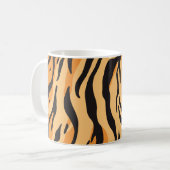 Tigerstreifen Kaffeetasse (Vorderseite Links)