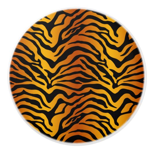 Tigerstreifen Keramikknauf (Vorderseite)