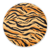 Tigerstreifen Keramikknauf (Vorderseite)