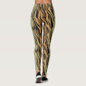 Tigerstreifen Leggings (Rückseite)
