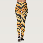 Tigerstreifen Leggings (Rückseite)